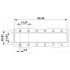 Монтажные рамы - VS-08-A-RJ45/LP-6-IP 20 - 1688670