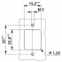 Монтажные рамы - VS-PPC-F1-RJ45-MNNA-1R-PHA - 1608029