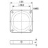 Четырехгранный монтажный фланец - RF-Z0003 - 1607905