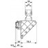 Адаптер клеммного модуля - HC-D 64-A-TWIN-PEL-M - 1580192
