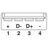 Патч-кабель - VS-04-2X2X26C7/7-SDA/OE/5,0 - 1655797