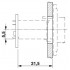Монтажные рамы - VS-PPC-F1-RJ45-MNNA-1R-PHA - 1608029