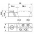 Коробка датчика и исполнительного элемента - SACB- 4/3-L-M16-M8 - 1516182
