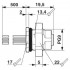 Проходная деталь - SACC-DSI-M12FS-5CON-PG9/0,5 P - 1436356
