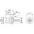 Встраиваемые разъемы - SACC-E-M12MS-5CON-M16/0,5 P - 1436411