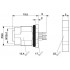 Встраиваемые разъемы - SACC-DSI-M12FS-8CON-L180P - 1436343