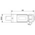 Кабель для датчика / исполнительного элемента - SAC-8P- 2,0-28X/M12FS OD - 1407274