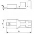 Соединитель - C-SCF 2,5/4,8X0,5 - 3240157
