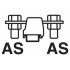 Сильноточные клеммы - UHV 95-AS/AS - 2130020