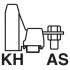 Сильноточные клеммы - UHV 95-KH/AS - 2130127