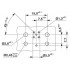Встраиваемые разъемы - SACC-DSIV-M12FSB-5CON-L180 SH - 1437180