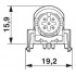 Встраиваемые разъемы - SACC-CI-M12MS-5CON-L90 SH SCO - 1439890