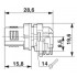Встраиваемые разъемы - SACC-DSIV-MS-8CON-L90 SH SCO - 1437012