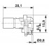Встраиваемые разъемы - SACC-CI-M12MS-8CON-L90 SH SCO - 1437038