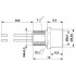 Встраиваемые разъемы - SACC-E-M 8FS-5CON-M 8/0,5 DN - 1440106