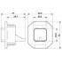 Монтажные рамы - VS-PPC-F1-RJ45-MNNA-1C-FJJ - 1405332