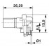 Встраиваемые разъемы - SACC-CI-M12FS-5CON-L90 SCO - 1436644