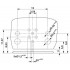 Встраиваемые разъемы - SACC-CI-M12FSB-5CON-L90 SH SCO - 1432512