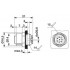 Встраиваемые разъемы - SACC-DSIV-FS-8CON-L180-THR SH - 1557549