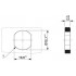 Встраиваемые разъемы - SACC-DSIV-FS-8CON-L180-THR SH - 1557549