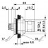 Проходная деталь - SACC-DSI-M12MS-17CON-M16 - 1441846