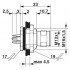 Проходная деталь - SACC-DSI-M12MS-12CON-M16 SH - 1441943