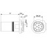 Встраиваемые разъемы - SACC-CI-M12FS-12CON-L180 THR - 1441970