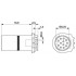 Встраиваемые разъемы - SACC-CI-M12MS-12CON-L180 THR - 1441985