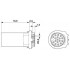 Встраиваемые разъемы - SACC-CI-M12MS-17CON-L180 THRSH - 1442081