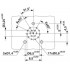 Встраиваемые разъемы - SACC-CI-M12MS-17CON-L180 THR - 1442007