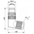 Шинный системный соединитель - VS-08-M12MR-10G-P SCO - 1417443