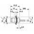 Встраиваемые разъемы - SACC-DSI-M 8MS-3CON-M 8/0,5 - 1453478