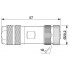 Разъем - SACC-M12FS-5CON-PG11 SH - 1417877