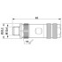 Разъем - SACC-M12MS-5CON-PG11 SH - 1403854