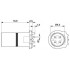 Встраиваемые разъемы - SACC-CI-M12MS- 4CON-TOR 32 - 1457490