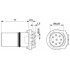 Встраиваемые разъемы - SACC-CI-M12FS-8CON-SH TOR 32 - 1457681