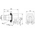Встраиваемые разъемы - SACC-DSIV-M 8MS-4CON-L 90 - 1440096