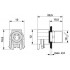 Встраиваемые разъемы - SACC-DSIV-M 8FS-4CON-L 90 - 1526169