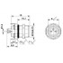 Встраиваемые разъемы - SACC-DSI-M8FS-3CON-M10-L180 SH - 1456116