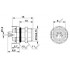 Встраиваемые разъемы - SACC-DSI-M8FS-4CON-M10-L180 SH - 1456129