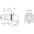 Встраиваемые разъемы - SACC-DSI-M 8MS-3CON-L90 SH - 1456035