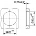 Встраиваемые разъемы - SACC-DSI-MINMS-5CON-UNF PCB - 1457487