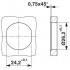 Встраиваемые разъемы - SACC-DSI-MINFS-5CON-M26 PCB - 1457775