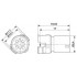 Держатель контактов - SACC-MCI-M12MSD-4CON - 1440944