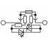 Клеммы для установки предохранителей - UK 10,3-CC HESILED N 600 3POL - 3048632