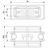 Сопрягающее устройство D-SUB - VS-25-KU-ST/ST - 1689682