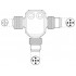 Т-распределитель - SAC-M12T/2XM12 PB - 1440672