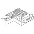 Шинный штекер D-SUB - SUBCON 9/M-SH - 2761509