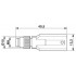 Кабель для датчика / исполнительного элемента - SAC-3P-M8Y/2X0,6-PUR/M 8FR - 1458716