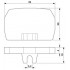 Концевая крышка - D-MSBV 2,5-F - 3251021